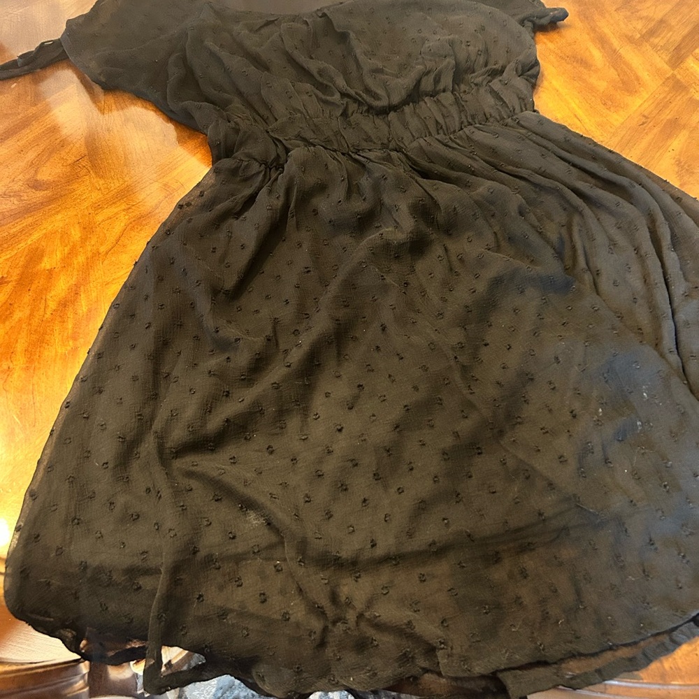 Casual cute black dress